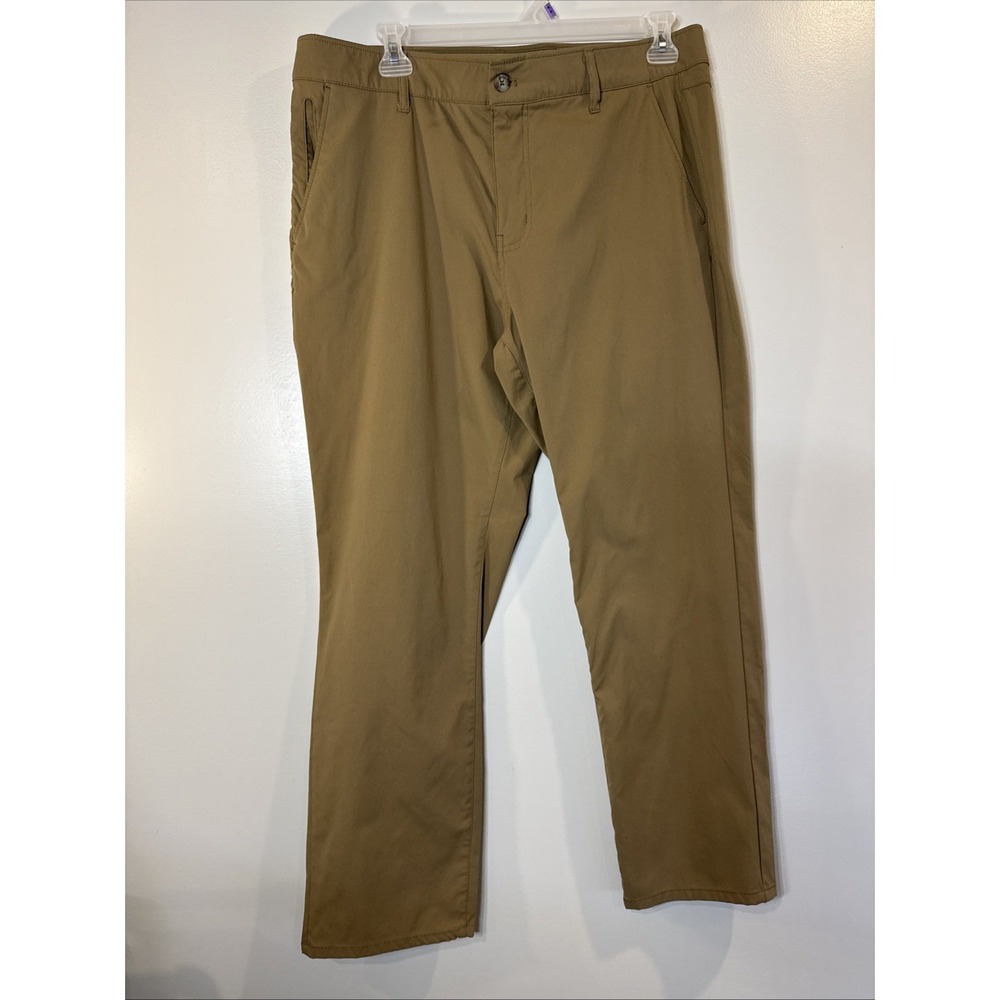 Weatherproof Vintage Pants Mens 38X30 Tan Water Repellent Outdoor Hiking Camping